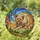 Yorkshire Terrier Dog Leaping Outdoor Scene - Dog Lover Home Decor Gift Stained Glass Suncatcher - 1