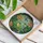 Green Frog Red Eyes Butterfly Multi-Petaled Flowers - Wildlife Lover Home Decor Gift Stained Glass Suncatcher - 3