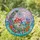 Mushroom Garden Crescent Moon Dreamcatcher Home Decor Gift for Nature Lovers Stained Glass Suncatcher - 1