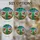 Bamboo Red White Daisy Flowers Green Leaves Home Decor Gift Stained Glass Suncatcher - 4