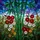 Bamboo Red White Daisy Flowers Green Leaves Home Decor Gift Stained Glass Suncatcher - 5