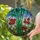 Bamboo Red White Daisy Flowers Green Leaves Home Decor Gift Stained Glass Suncatcher - 2