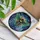 Celestial Constellation Bee Crescent Moon - Home Decor Gift for Celestial Lover Stained Glass Suncatcher - 3