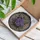 Lush Violets Lavender Sprigs Floral Bouquet - Home Decor Gift for Garden Lover Florist Stained Glass Suncatcher - 3