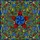 Tiffany Five-Pointed Star Organic Leaves Flowers Berry Clusters - Home Decor Gift Stained Glass Suncatcher - 5
