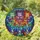 Tree of Life Hearts Gemstone Leaves Beaded Prisms Refracted Light - Chakra Balance Stained Glass Suncatcher - 1