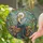Fairy Reading Book Flower Crown Iridescent Wings - Home Decor Gift for Fantasy Lovers Stained Glass Suncatcher - 2