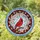 Tiffany Glass Cardinal Dogwood Sky Mosaic - Home Decor Gift for Bird Lovers Stained Glass Suncatcher - 1