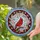 Tiffany Glass Cardinal Dogwood Sky Mosaic - Home Decor Gift for Bird Lovers Stained Glass Suncatcher - 2