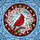 Tiffany Glass Cardinal Dogwood Sky Mosaic - Home Decor Gift for Bird Lovers Stained Glass Suncatcher - 5