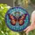 Butterfly Petal Stained Glass Mosaic - Home Decor Gift for Butterfly Lover Stained Glass Suncatcher - 2