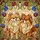 Fluffy Pomeranian Dogs Botanical Landscape - Home Decor Gift for Dog Lovers Stained Glass Suncatcher - 5