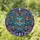 Five Ornate Bat Figures Celestial Stars Moon Prism Home Decor Gift for Bat Lover Stained Glass Suncatcher - 1