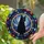 Black Cat Yellow Eyes Stained Glass Celestial Nebula Starry Sky Home Decor Gift Cat Lover Stained Glass Suncatcher - 2