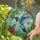 Ruby-throated Hummingbird Tropical Hibiscus Floral Botanical - Home Decor Gift for Bird Lover Stained Glass Suncatcher - 2