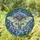 Pale Green Luna Moth Eyespot Tiffany Glass Nocturnal Garden Home Decor Gift Stained Glass Suncatcher - 1