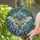 Pale Green Luna Moth Eyespot Tiffany Glass Nocturnal Garden Home Decor Gift Stained Glass Suncatcher - 2