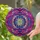 Stained Glass Celestial Jewel Tone Faceted Twin Crescent Moons - Home Decor Gift Stained Glass Suncatcher - 2