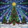 Christmas Tree Golden Star Snowy Landscape - Luminous Holiday Home Decor Gift Stained Glass Suncatcher - 5