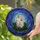 Holly Berry Advent Wreath Glowing Pillar Candles Celestial - Christmas Home Decor Gift Stained Glass Suncatcher - 2