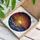 Setting Sun Golden Rays Turbulent Ocean Cloud Formations - Home Decor Gift Stained Glass Suncatcher - 3