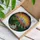 Radiant Sunrise Snow-Capped Mountain Forest River Wilderness Landscape Home Decor Gift Stained Glass Suncatcher - 3