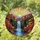 Waterfall Cascading Autumn Forest Mountains Sunrise - Home Decor Gift Stained Glass Suncatcher - 1