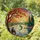 Fisherman Leaping Fish Sunset Lake - Fishing Lover Home Decor Gift for Dad Stained Glass Suncatcher - 1