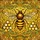 Majestic Honeybee Honeycomb Floral Leafy Vines Golden Honey Mosaic Tiffany Glass - Home Decor Gift Stained Glass Suncatcher - 5