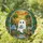 Stained Glass Ghost Watering Potted Plants Greenhouse Vines - Garden Lover Gift Stained Glass Suncatcher - 1