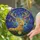 Golden Stag Christmas Ornaments Celestial Stars - Holiday Decor Gift for Stag Lovers Stained Glass Suncatcher - 2