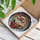 Gingerbread Man Santa Hat Mug Candy Cane Winter Holiday Scene - Christmas Home Decor Stained Glass Suncatcher - 3