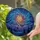 Majestic Celestial Vortex Mountain Range Night Sky - Home Decor Gift for Nature Lover Stained Glass Suncatcher - 2