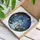 Snowman Holly Leaves Christmas Baubles - Winter Home Decor Gift Stained Glass Suncatcher - 3