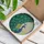 Majestic Tiffany Stained Glass Peacock Fanned Tail Iridescent Eyes - Wildlife Lover Gift Stained Glass Suncatcher - 3