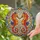 Two Seahorses Heart Stained Glass Art - Iridescent Mosaic Tiffany Style Window Decor Stained Glass Suncatcher - 2