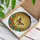 Golden Crescent Moon Monarch Butterfly Tiffany Style Stained Glass Window Art Floral Decor Stained Glass Suncatcher - 3