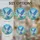 Majestic Bluebird Tiffany Style Stained Glass Peach Pink Floral Art Translucent Jewel Tones Stained Glass Suncatcher - 4