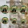 Two Black Cats Potted Plants Stained Glass Art - Tiffany Style Mosaic Jewel Tones Home Decor Gift Stained Glass Suncatcher - 4