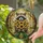 Friendly Raccoon Sunflowers Tiffany Stained Glass Art Mosaic Forest Jewel Tones Stained Glass Suncatcher - 2