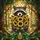Friendly Raccoon Sunflowers Tiffany Stained Glass Art Mosaic Forest Jewel Tones Stained Glass Suncatcher - 5