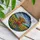 Highland Cow Sunflowers Purple Wildflowers Rolling Hills Tiffany Stained Glass Gift Stained Glass Suncatcher - 3