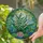 White Lily of the Valley Pink Water Lily Pond Garden Flowering Tiffany Glass Art Stained Glass Suncatcher - 2