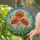 Tiffany Style Jewel Tone Poppy Flowers "Mom" Script Stained Glass - Mother's Day Gift Stained Glass Suncatcher - 2