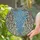 Forget-Me-Not Flowers Tiffany Stained Glass - Glowing Jewel Tone Intricate Floral Art Stained Glass Suncatcher - 2