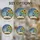 Tiffany Glass Science Lab Book Sunflowers Celestial Botanical Mosaic - Graduate Study Gift Stained Glass Suncatcher - 4