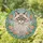 Majestic Ragdoll Cat Stained Glass Blue Eyes Cream Brown Fur - Tiffany Style Floral Mosaic Art Stained Glass Suncatcher - 1