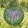 Tiffany Style Wisteria Stained Glass Art - Translucent Jewel Tone Floral Garden Mosaic Stained Glass Suncatcher - 1