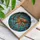 Tiffany Stained Glass Octopus - Swirling Tentacles Deep Sea Mosaic Iridescent Jewel Tones Stained Glass Suncatcher - 3
