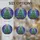 Tiffany Style Stained Glass Christmas Tree Ornaments Star Night Sky Mosaic Art - Holiday Decor Stained Glass Suncatcher - 4